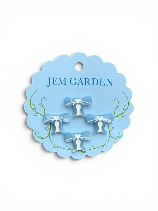 Heart, Bow & Lock it (Set of 4)