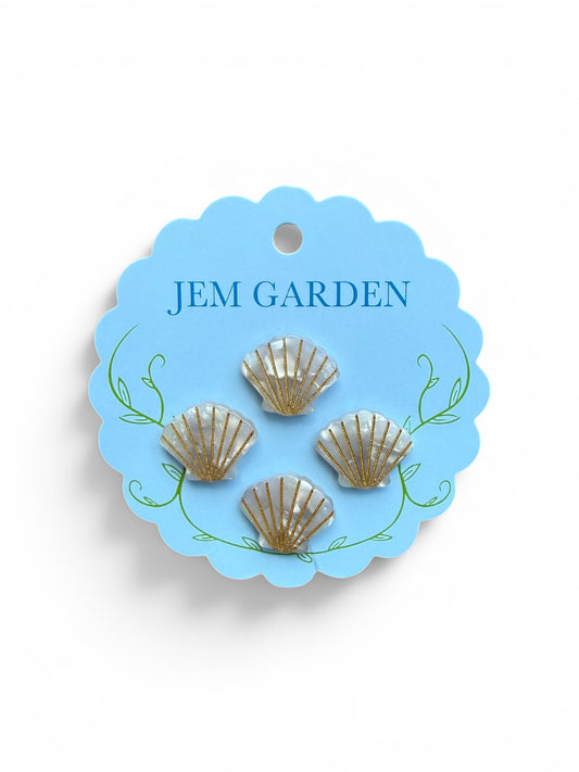 Seashells by the Seashore (Set of 4)